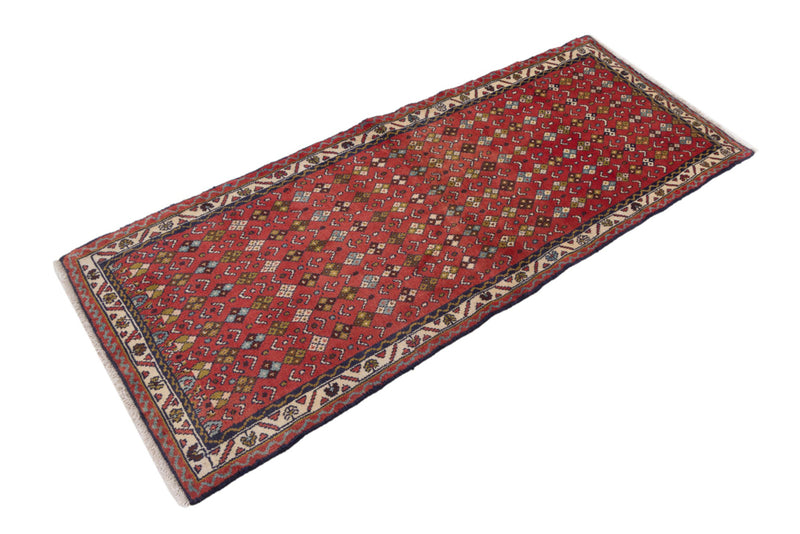 Runner Perser Rug - Nomadic - 197 x 78 cm - red
