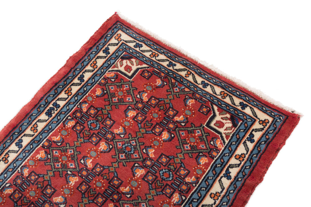 Runner Perser Rug - Nomadic - 185 x 70 cm - red