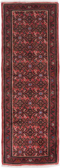 Runner Perser Rug - Nomadic - 197 x 70 cm - dark red