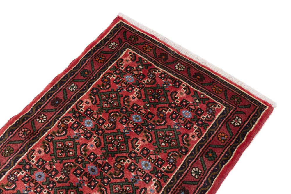 Runner Perser Rug - Nomadic - 197 x 70 cm - dark red