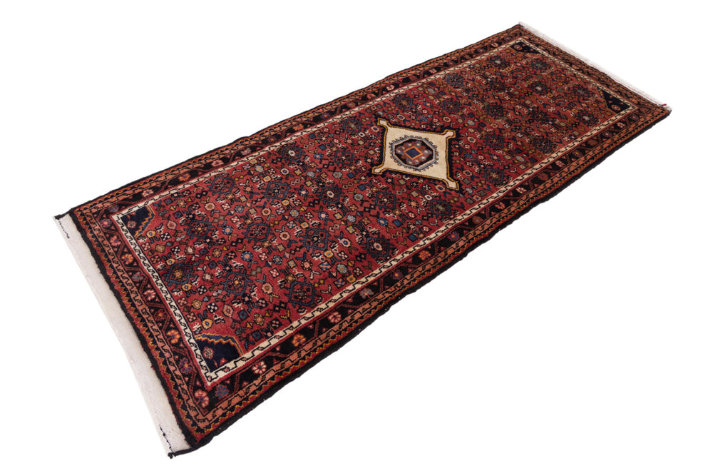 Runner Perser Rug - Nomadic - 195 x 78 cm - dark red