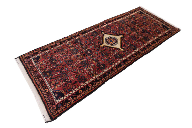 Runner Perser Rug - Nomadic - 195 x 78 cm - dark red