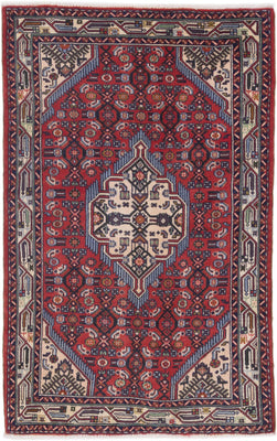 Perser Rug - Nomadic - 165 x 105 cm - dark red
