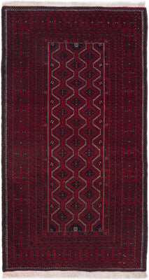 Belutsch Rug - 165 x 100 cm - dark red
