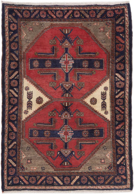Perser Rug - Nomadic - 145 x 107 cm - multicolored