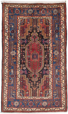 Perser Rug - Nomadic - 145 x 90 cm - dark red