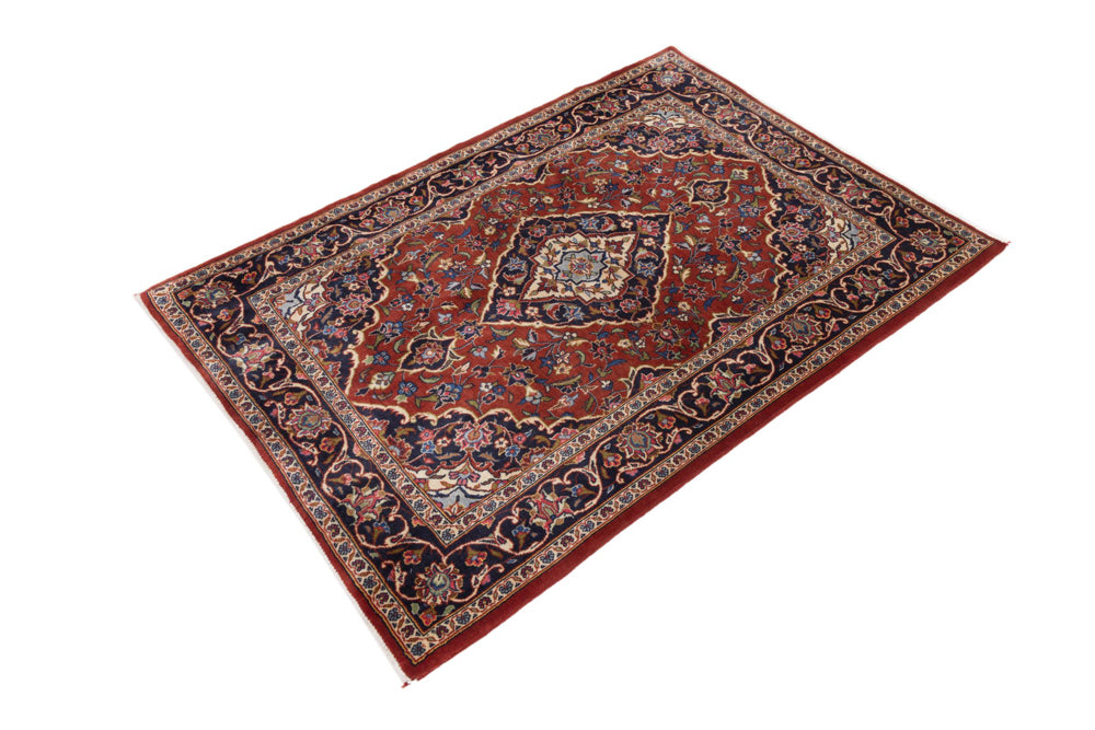 Perser Rug - Keshan - 150 x 105 cm - dark red