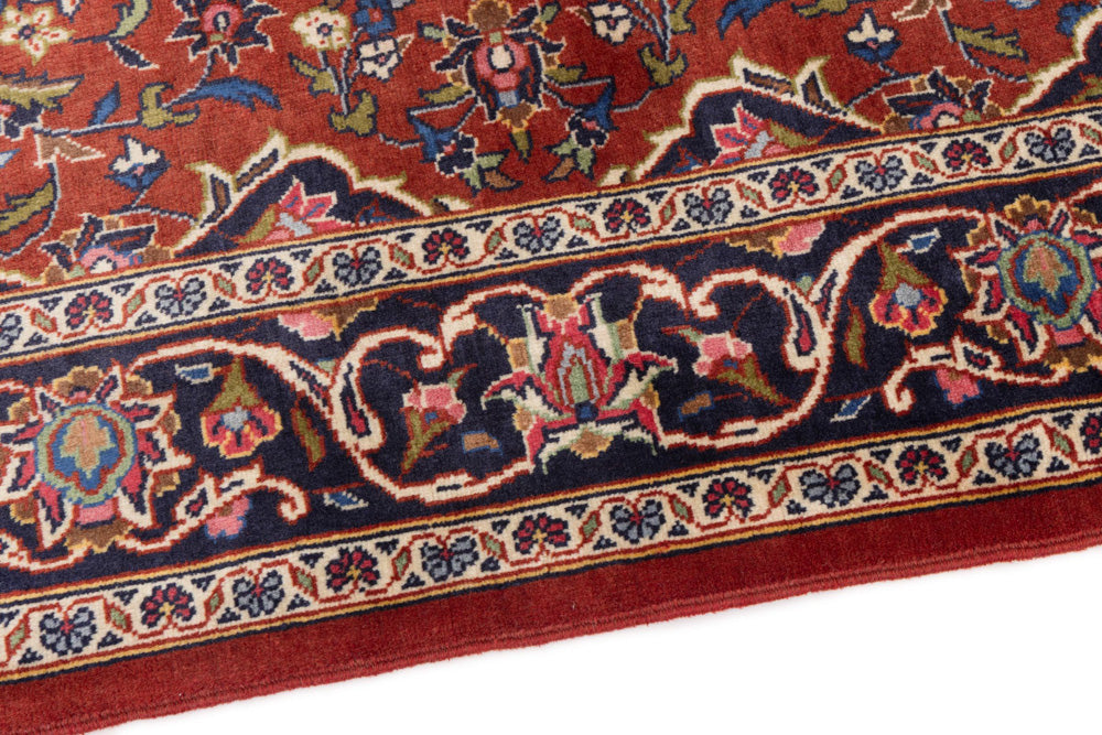 Perser Rug - Keshan - 150 x 105 cm - dark red