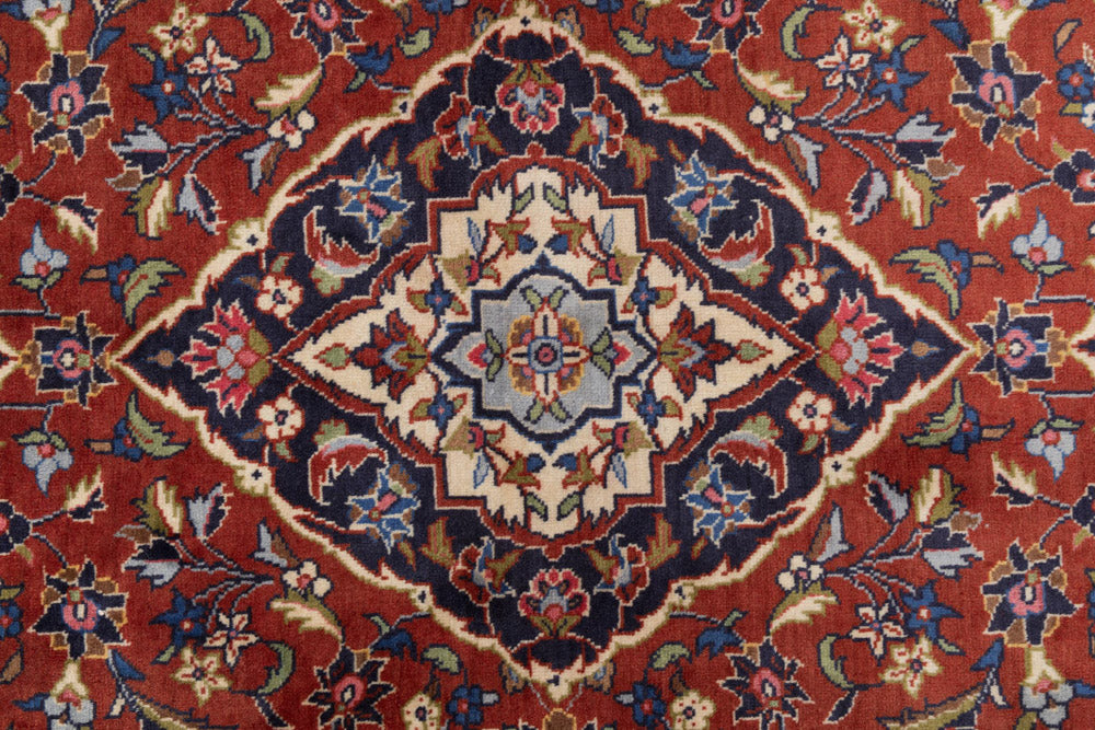 Perser Rug - Keshan - 150 x 105 cm - dark red