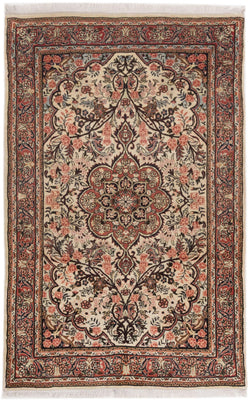 Perser Rug - Bidjar - 165 x 105 cm - light beige