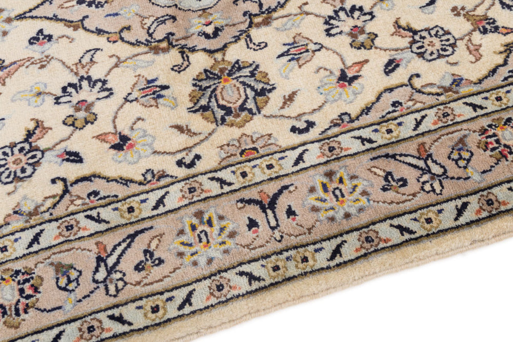 Perser Rug - Keshan - 155 x 95 cm - light beige