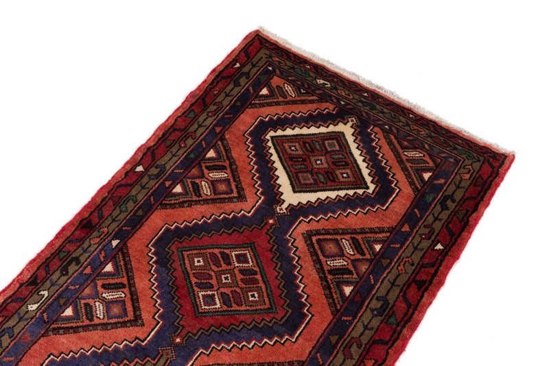 Runner Perser Rug - Nomadic - 289 x 81 cm - rust