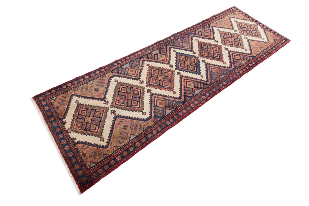 Runner Perser Rug - Nomadic - 295 x 99 cm - rust