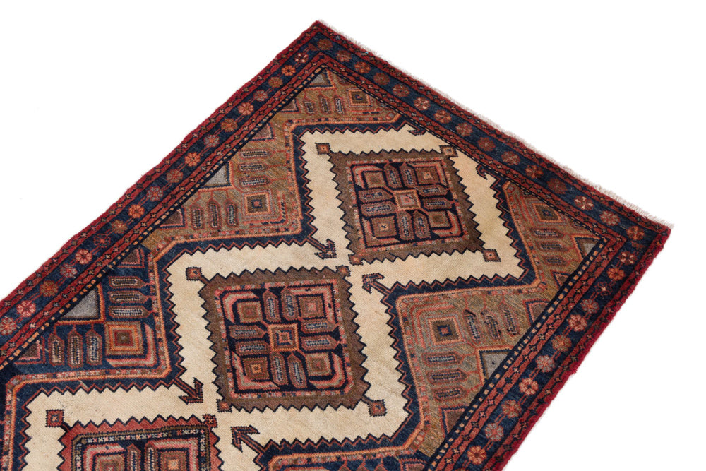 Runner Perser Rug - Nomadic - 295 x 99 cm - rust