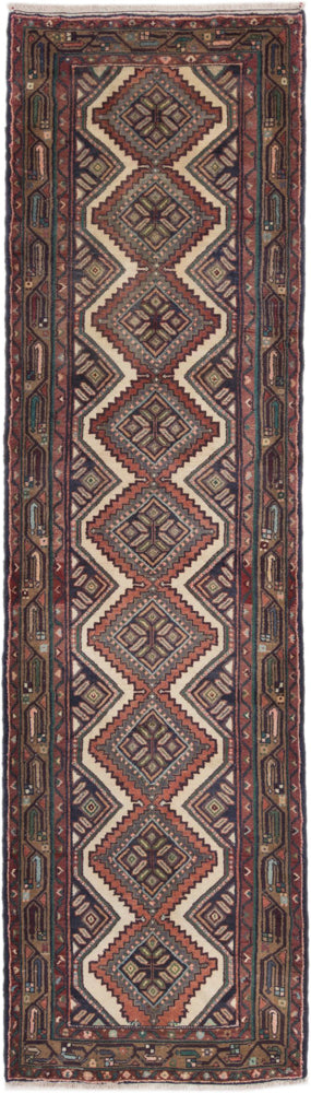Runner Perser Rug - Nomadic - 308 x 87 cm - dark beige