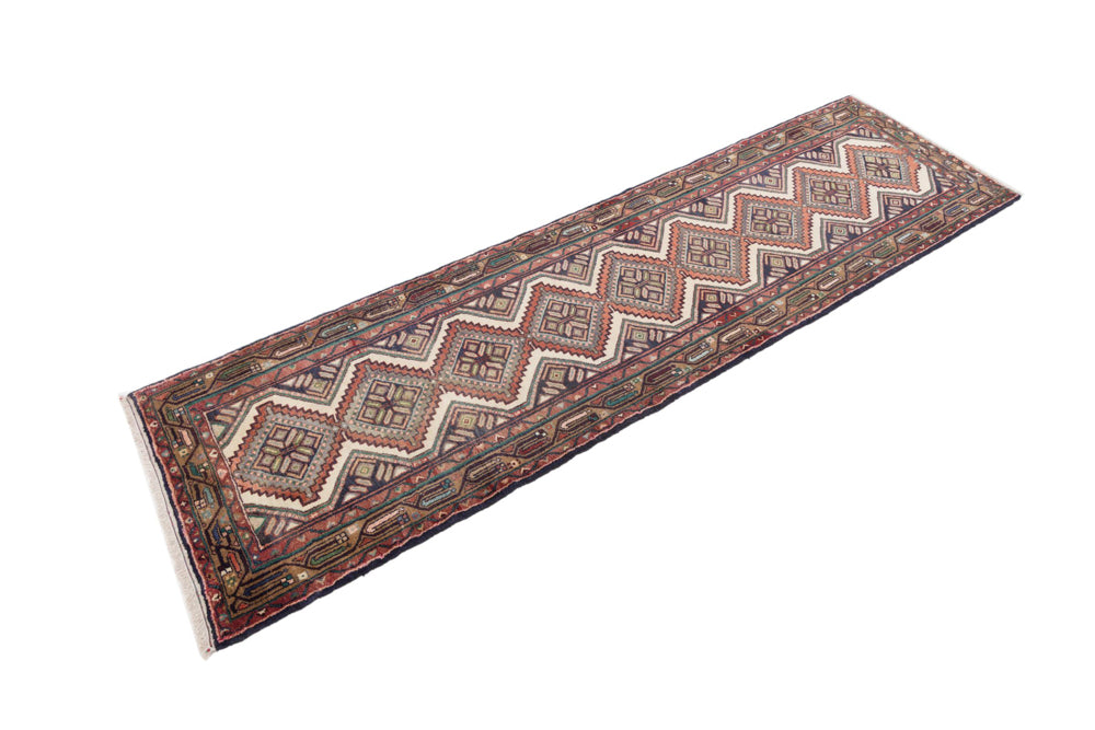 Runner Perser Rug - Nomadic - 308 x 87 cm - dark beige