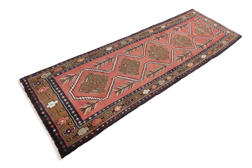 Runner Perser Rug - Nomadic - 280 x 95 cm - rust