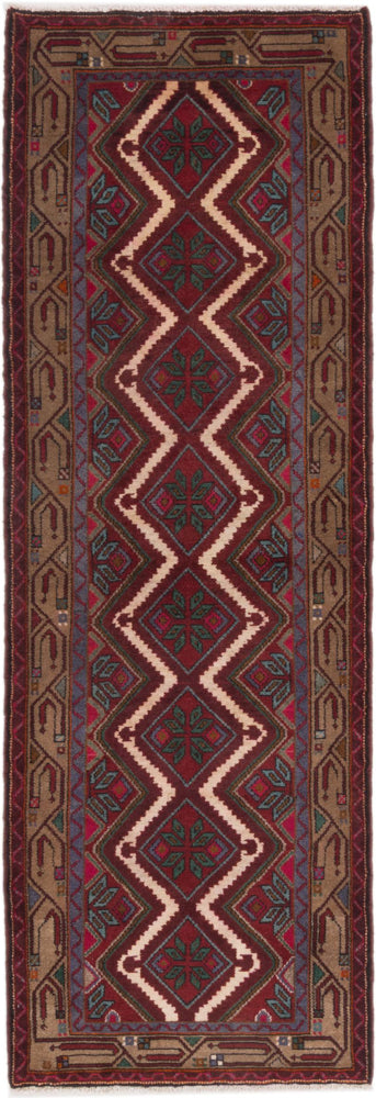 Runner Perser Rug - Nomadic - 260 x 87 cm - rust