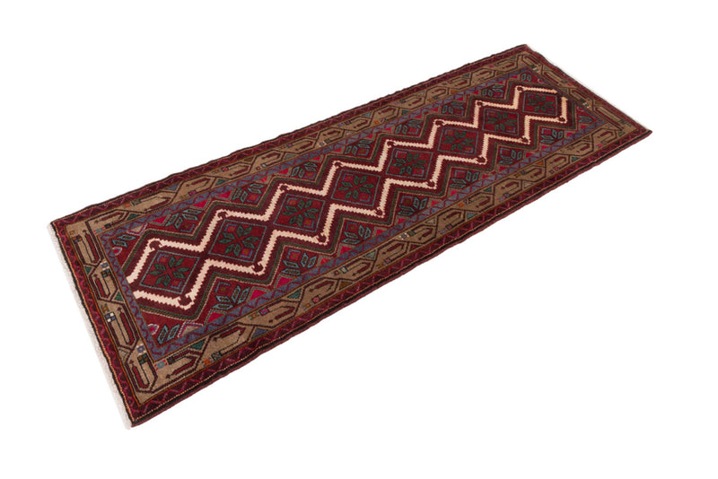 Runner Perser Rug - Nomadic - 260 x 87 cm - rust