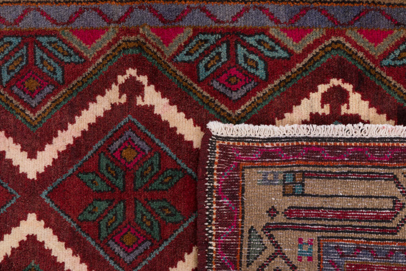 Runner Perser Rug - Nomadic - 260 x 87 cm - rust