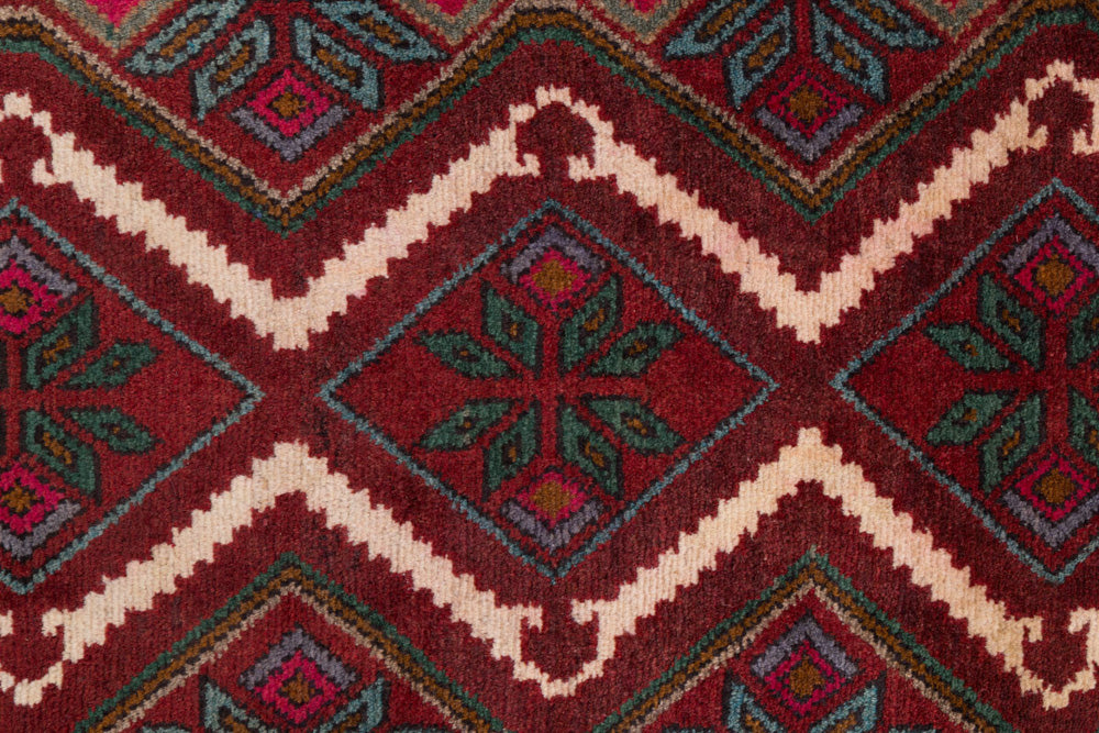 Runner Perser Rug - Nomadic - 260 x 87 cm - rust