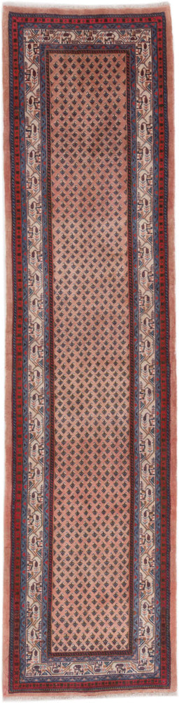 Runner Perser Rug - Mir - 305 x 85 cm - light red