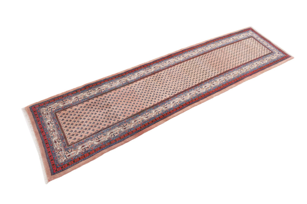 Runner Perser Rug - Mir - 305 x 85 cm - light red