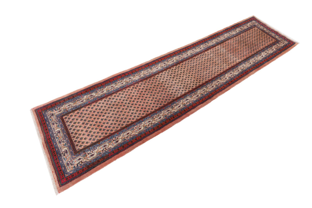 Runner Perser Rug - Mir - 305 x 85 cm - light red