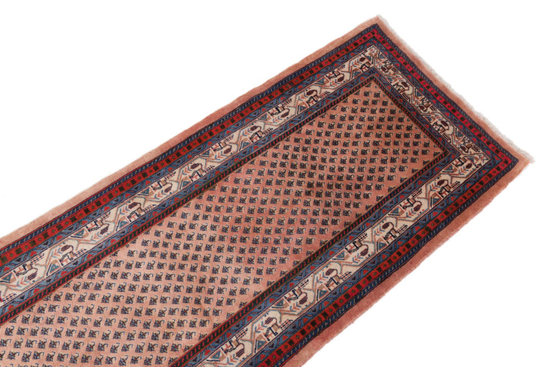 Runner Perser Rug - Mir - 305 x 85 cm - light red