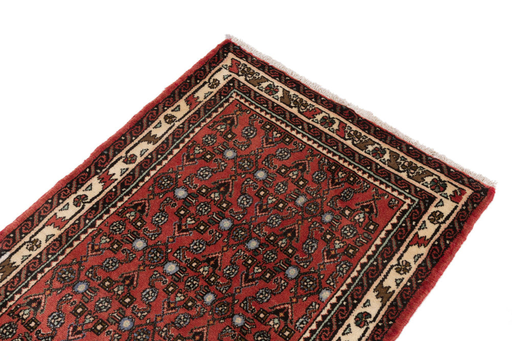 Runner Perser Rug - Nomadic - 280 x 80 cm - dark red