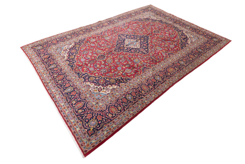 Perser Rug - Keshan - 340 x 250 cm - red