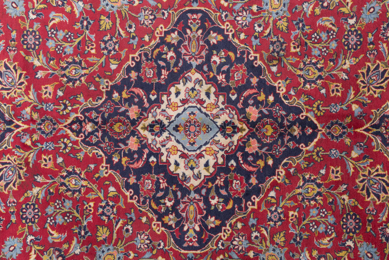 Perser Rug - Keshan - 340 x 250 cm - red