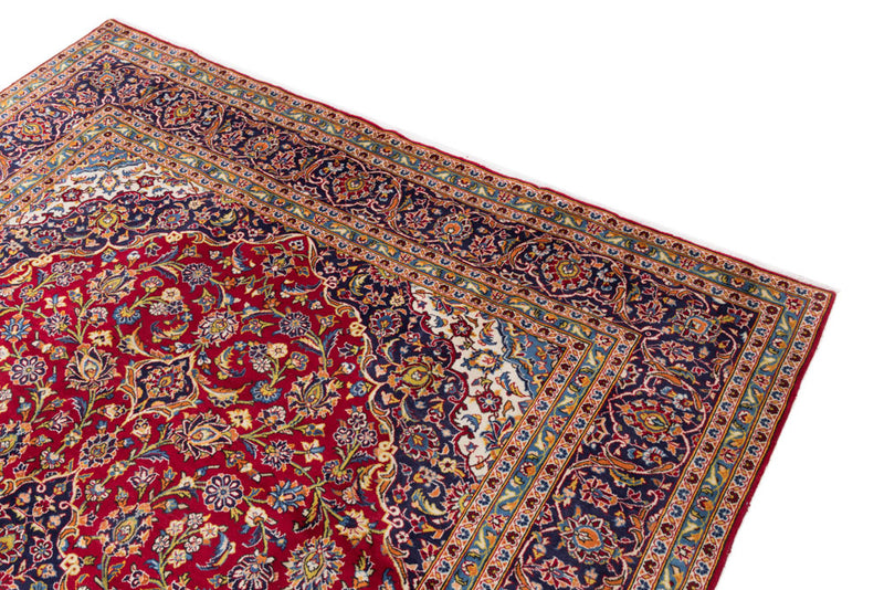 Perser Rug - Keshan - 335 x 247 cm - red
