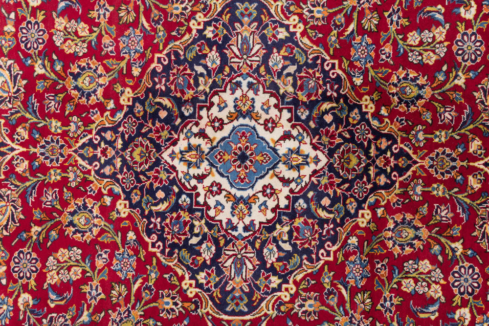 Perser Rug - Keshan - 335 x 247 cm - red