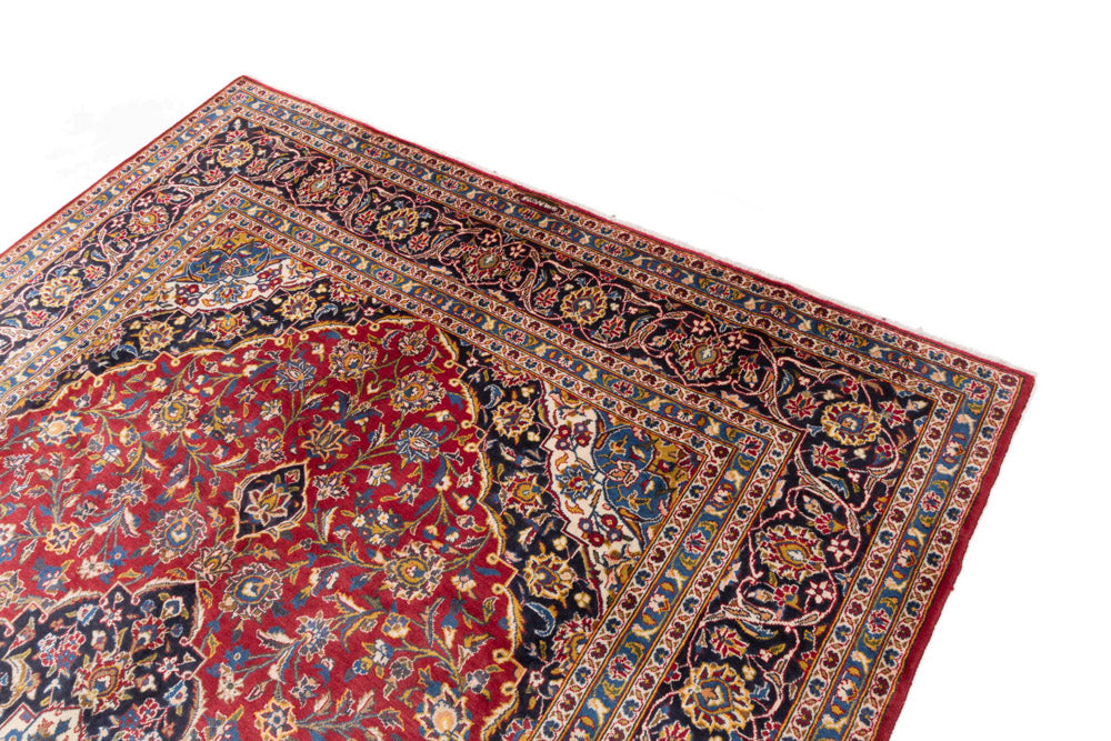 Perser Rug - Keshan - 350 x 250 cm - red