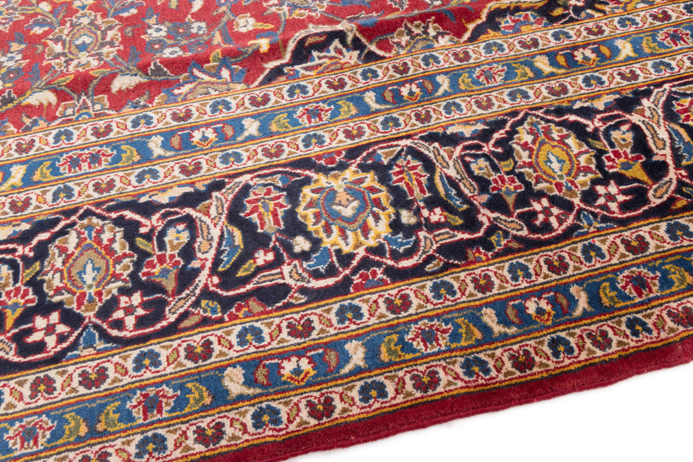 Perser Rug - Keshan - 350 x 250 cm - red