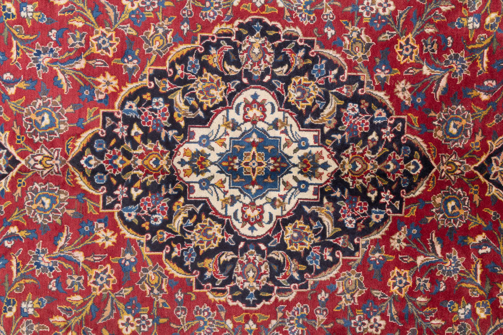 Perser Rug - Keshan - 350 x 250 cm - red