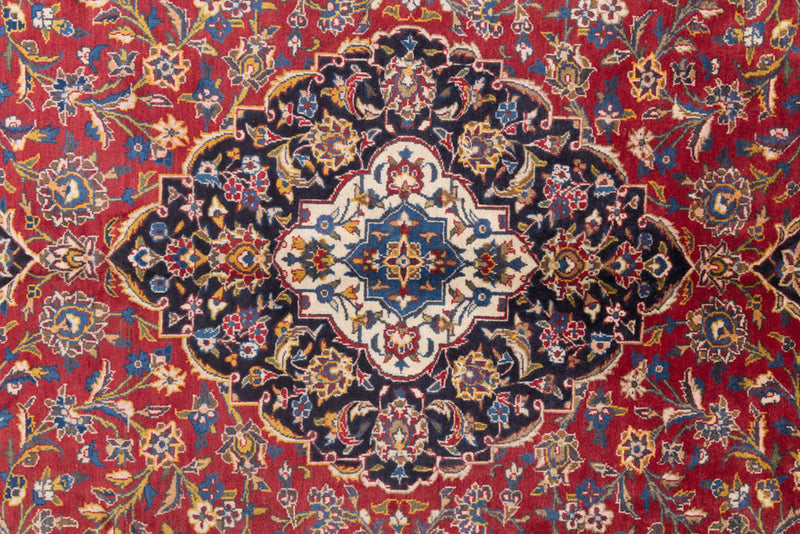 Perser Rug - Keshan - 350 x 250 cm - red