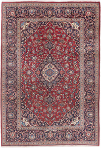 Perser Rug - Keshan - 344 x 252 cm - red