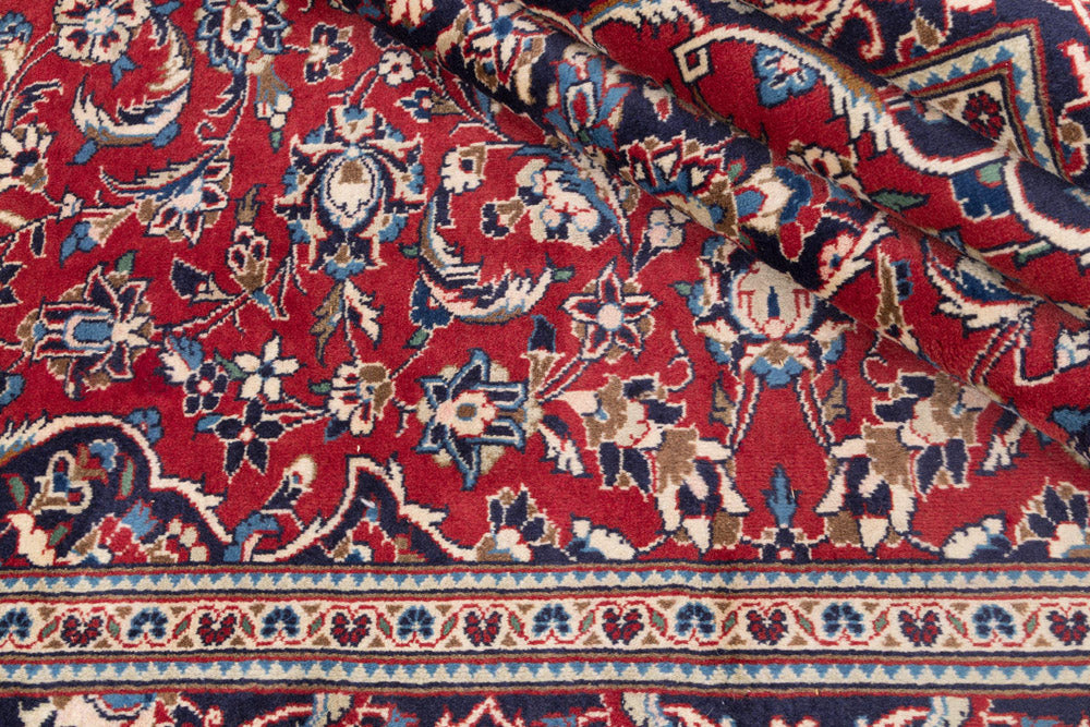 Perser Rug - Keshan - 344 x 252 cm - red