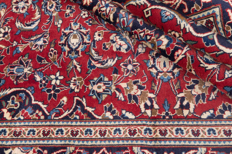 Perser Rug - Keshan - 344 x 252 cm - red