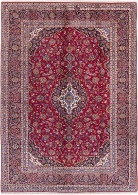 Perser Rug - Keshan - 355 x 255 cm - red