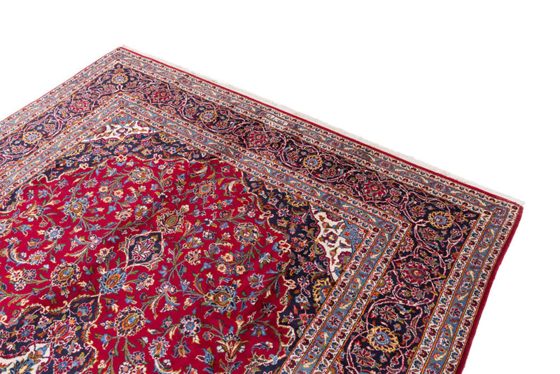 Perser Rug - Keshan - 355 x 255 cm - red