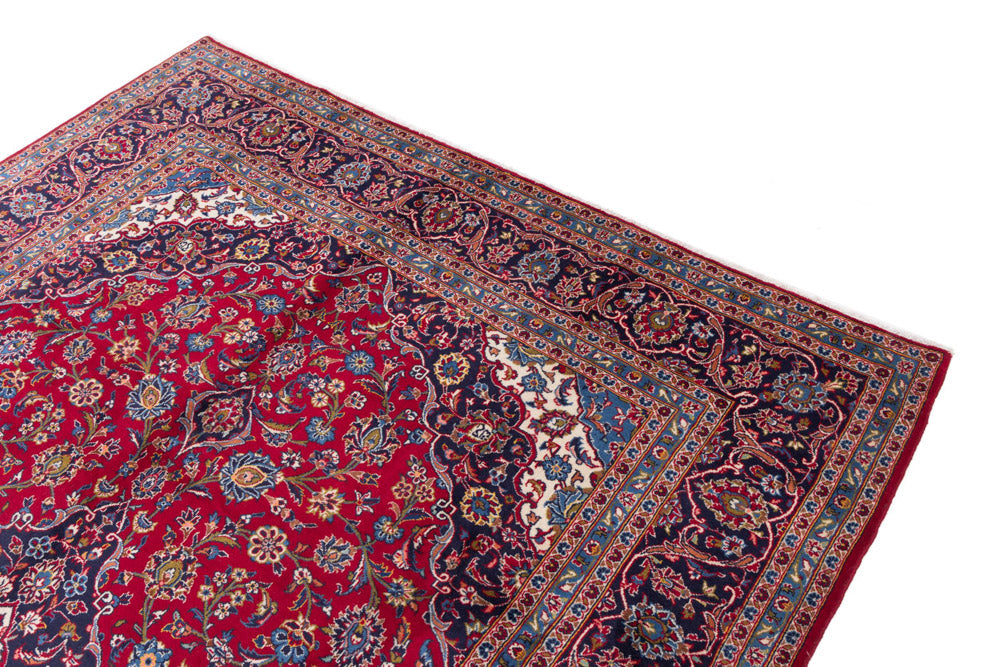 Perser Rug - Keshan - 352 x 252 cm - red