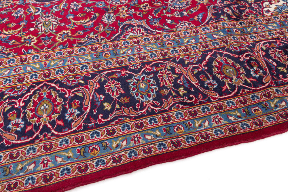 Perser Rug - Keshan - 352 x 252 cm - red