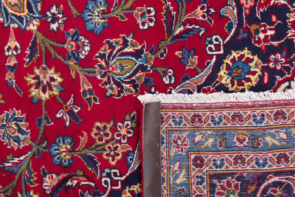 Perser Rug - Keshan - 352 x 252 cm - red