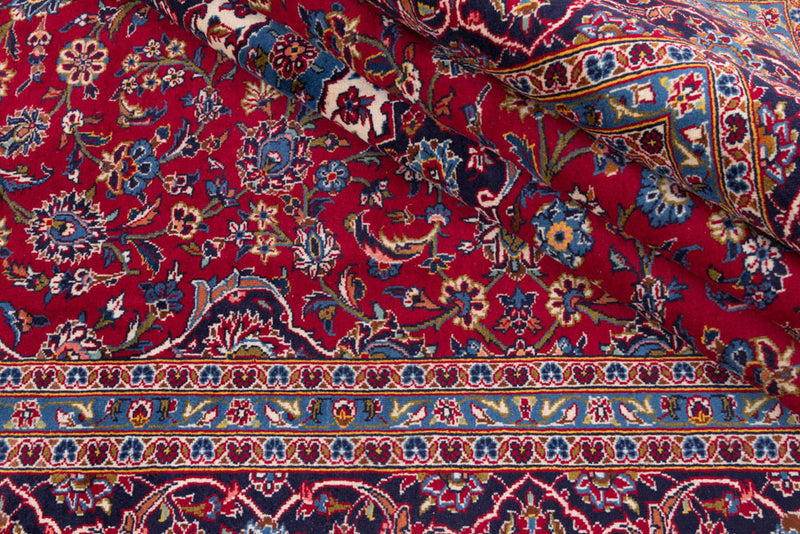 Perser Rug - Keshan - 352 x 252 cm - red