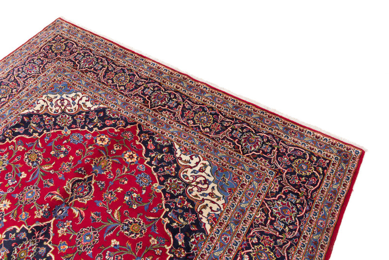 Perser Rug - Keshan - 340 x 250 cm - red