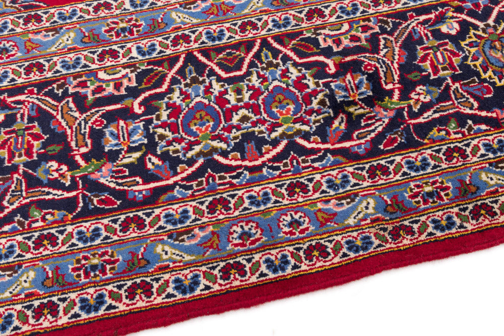 Perser Rug - Keshan - 340 x 250 cm - red