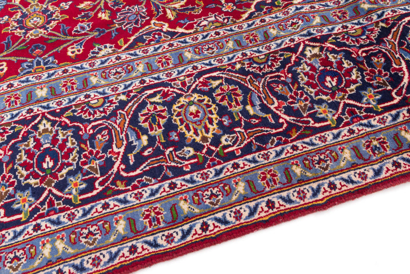 Perser Rug - Keshan - 345 x 233 cm - red